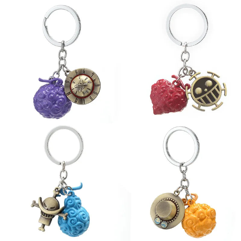 One Piece - Devil Fruit Keychain