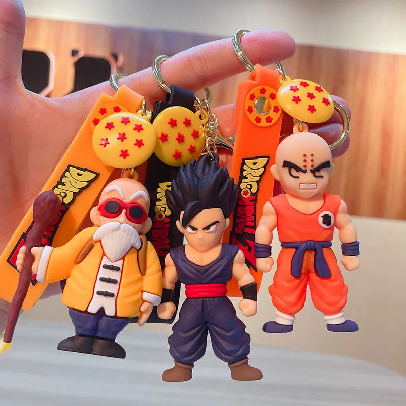 Dragon Ball Z 3D Character Keychain – Anime Collectible