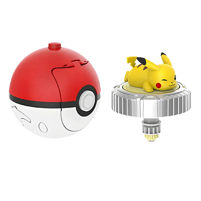 Pokémon Pokéball Gyro Battle Spinning Top Toy Set