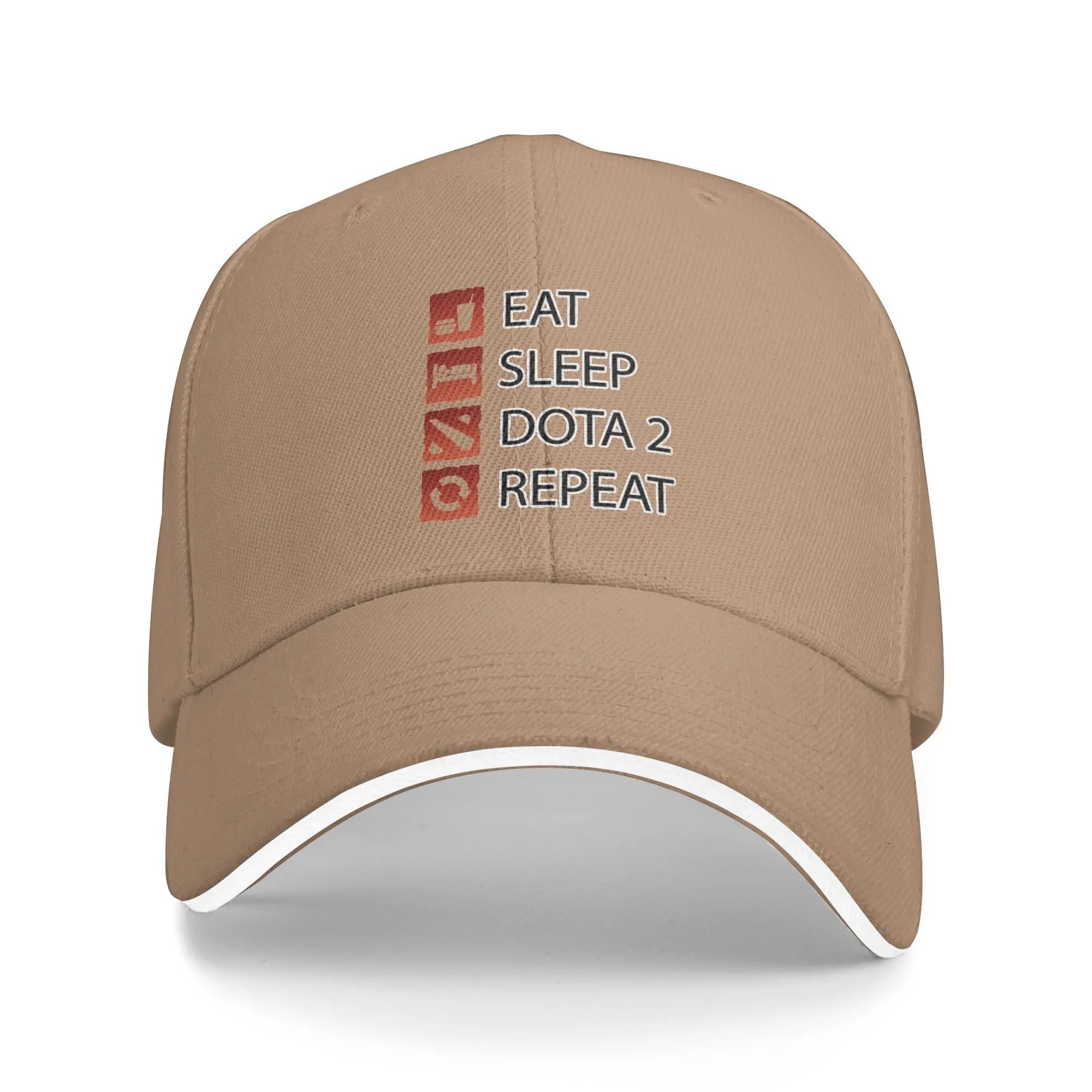 Eat Sleep Dota 2 Repeat Cap – Gamer Hat