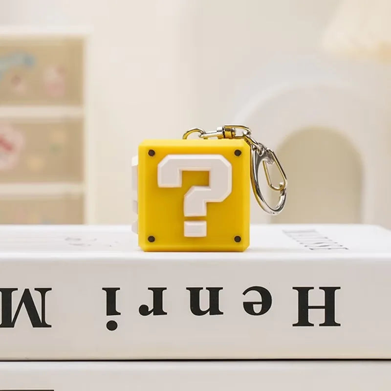 Super Mario Question Block Keychain