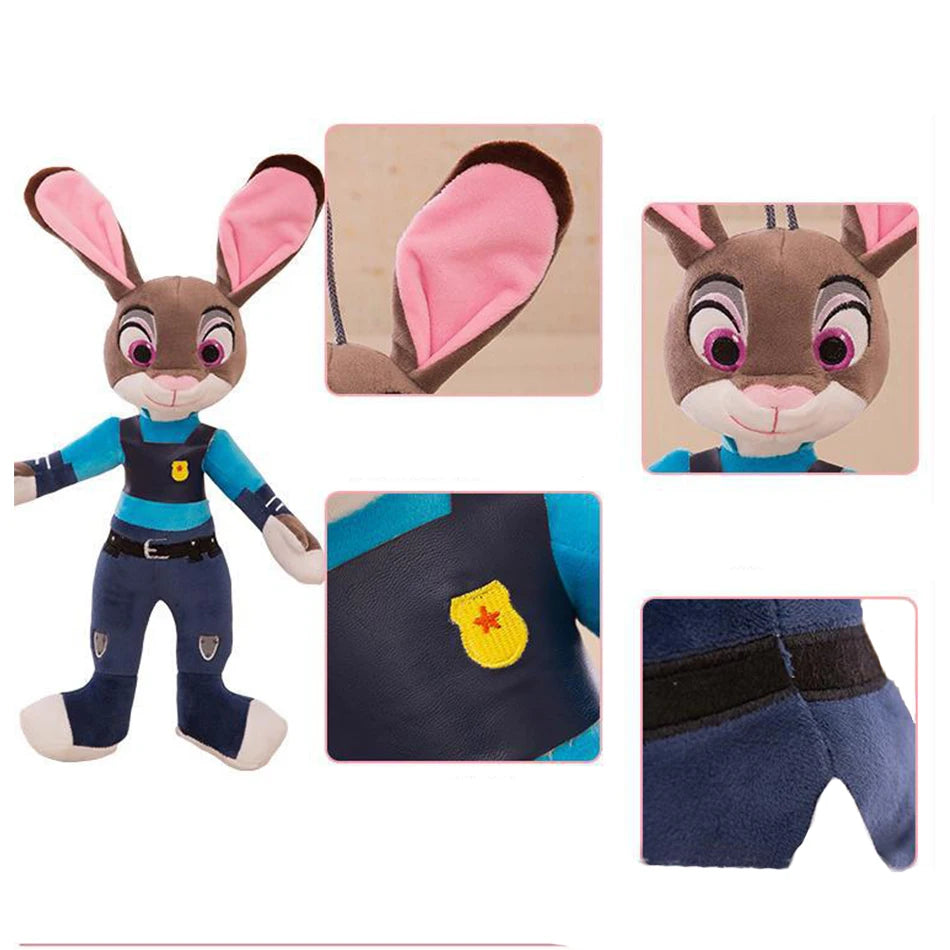 Zootopia Plush Dolls – Judy Hopps & Nick Wilde (40cm)