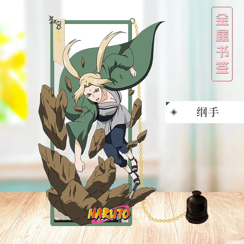 Naruto Metal Character Bookmarks – 9x4cm