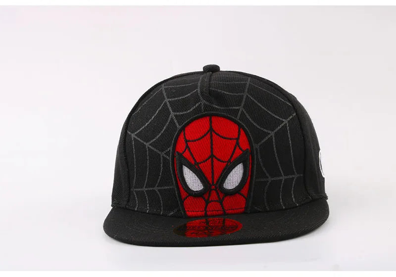 Spider-Hero Kids Snapback Cap – Adjustable Cartoon Hat