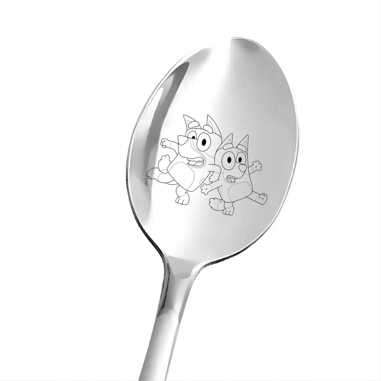 Bluey & Bingo Engraved Stainless Steel Cutlery