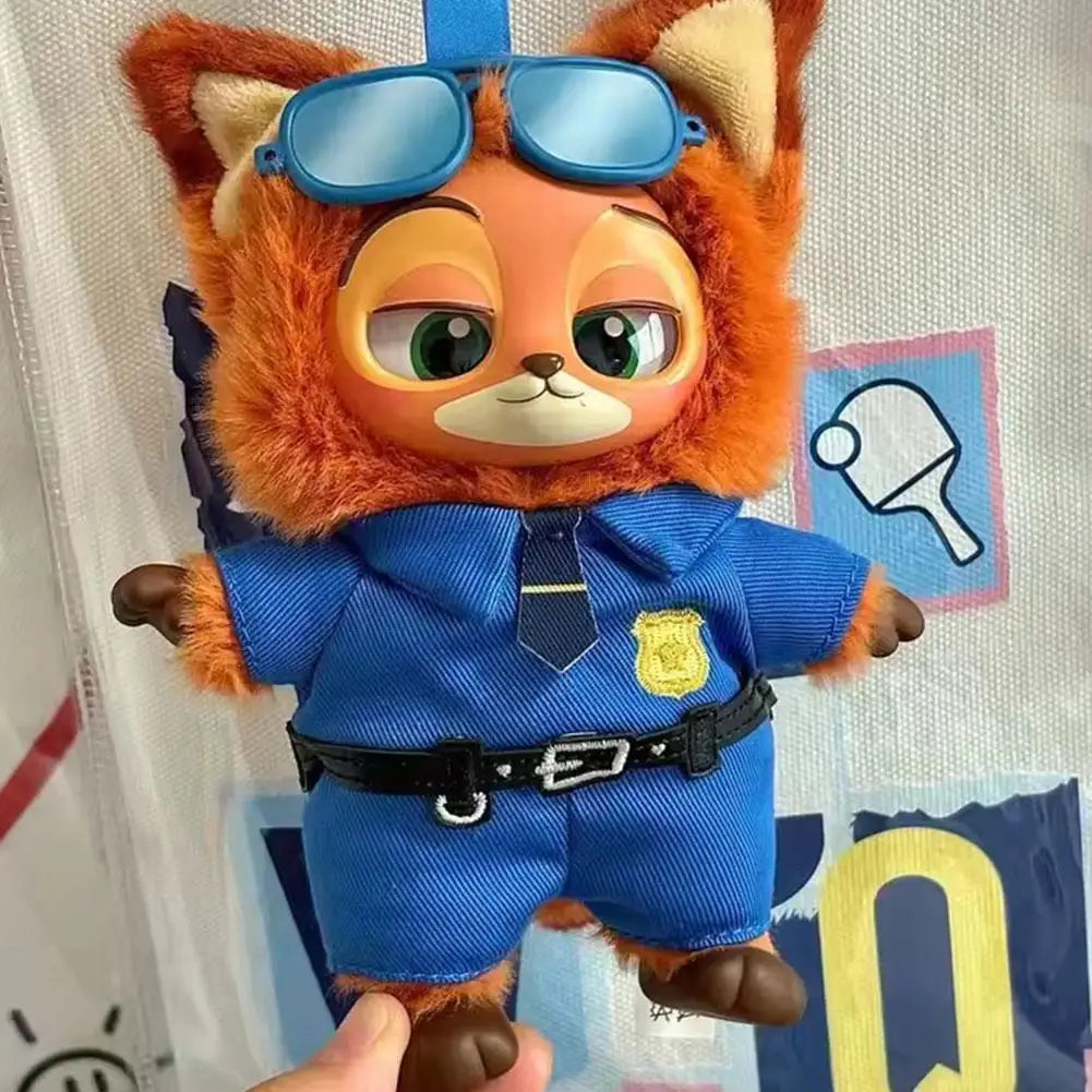 Zootopia Plush Character Keychains – Mini Plush Bag Charms