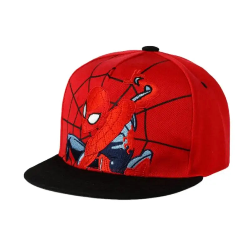 Spider-Hero Kids Snapback Cap – Adjustable Cartoon Hat