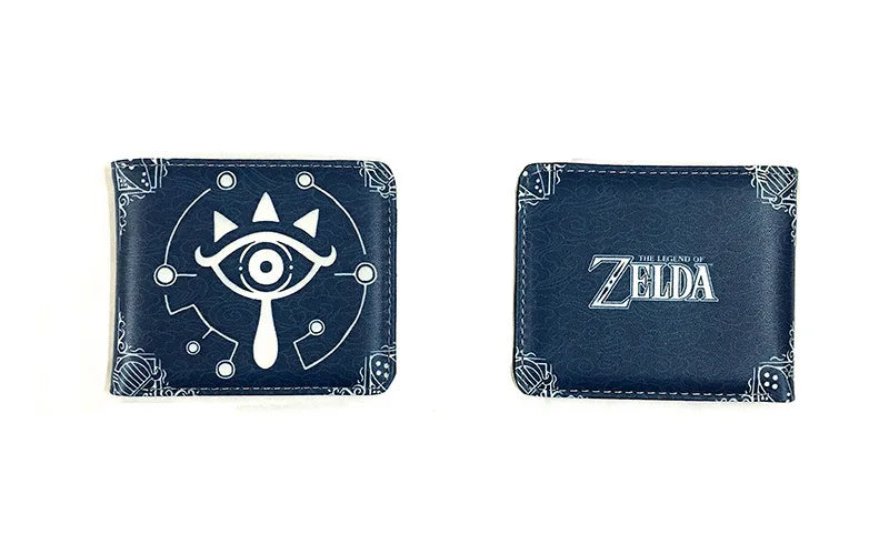 The Legend of Zelda PU Wallet Men Purse Zelda Game Style Wallet Card Coin Storage Game Peripherals Students Fashion Friends Gift