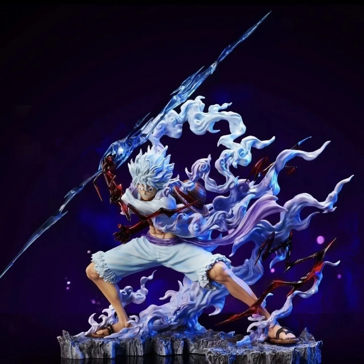 One Piece – Gear Fifth Nika Luffy Lightning Figure (25cm)