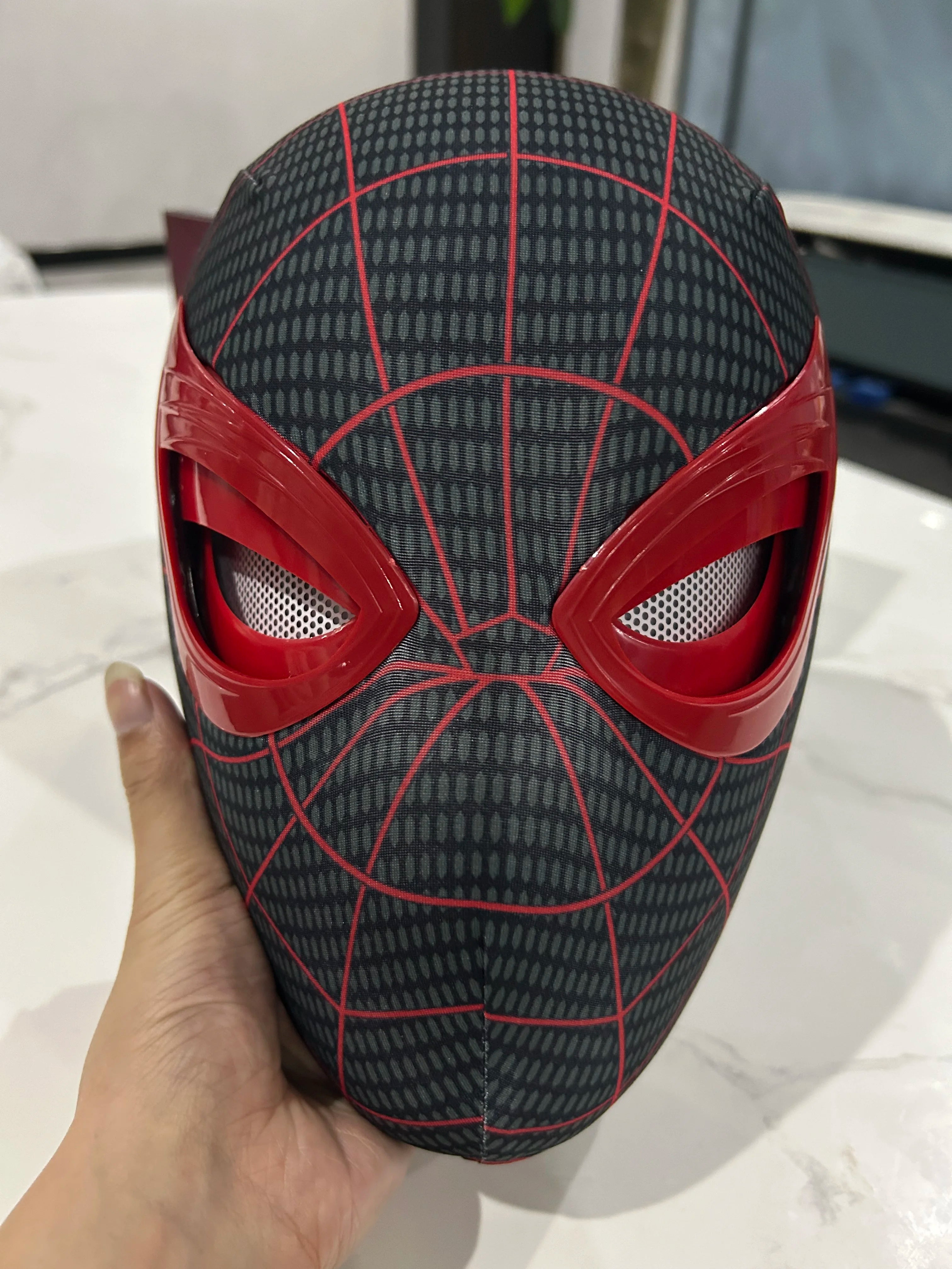 Miles Morales Spider-Verse Blinking Eye Mask
