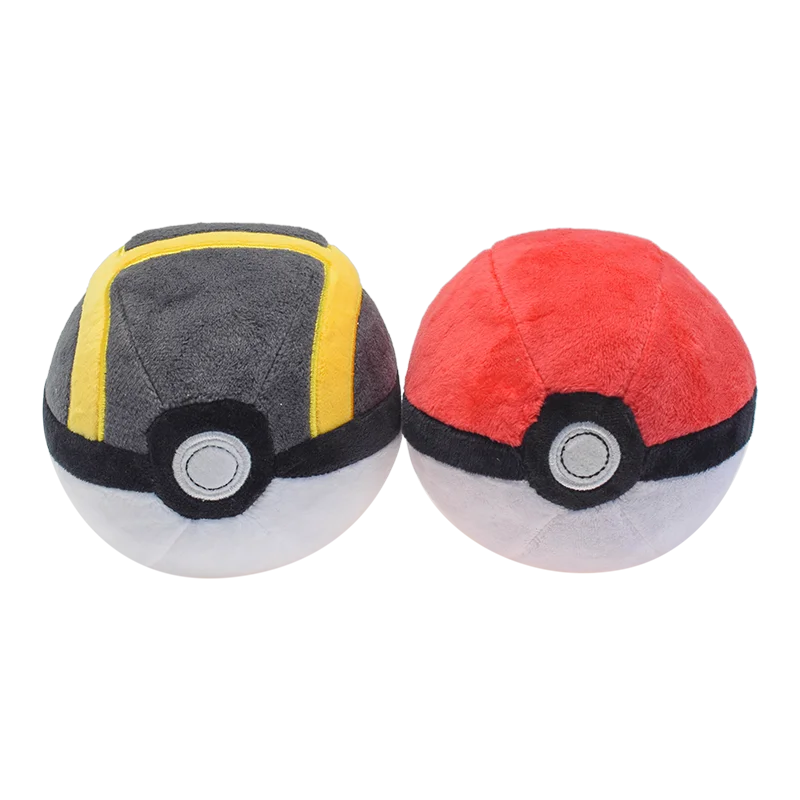 Pokéball Plush Toy – Soft 12 cm Pokémon Ball (Multiple Styles)