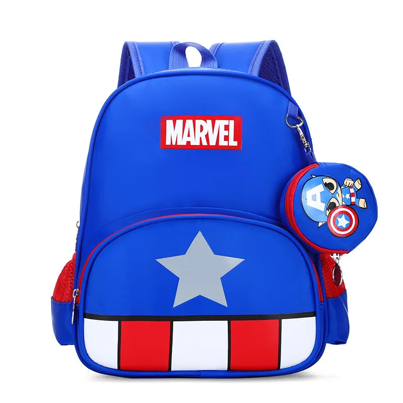Marvel Kids Backpack Collection – Spiderman, Iron Man & Captain America