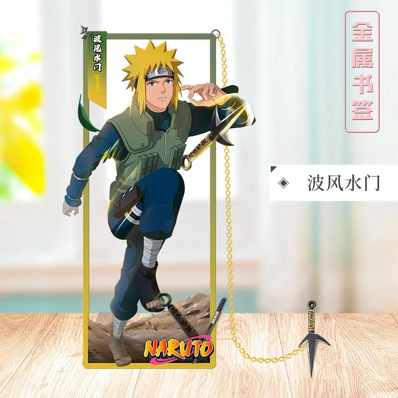 Naruto Metal Character Bookmarks – 9x4cm