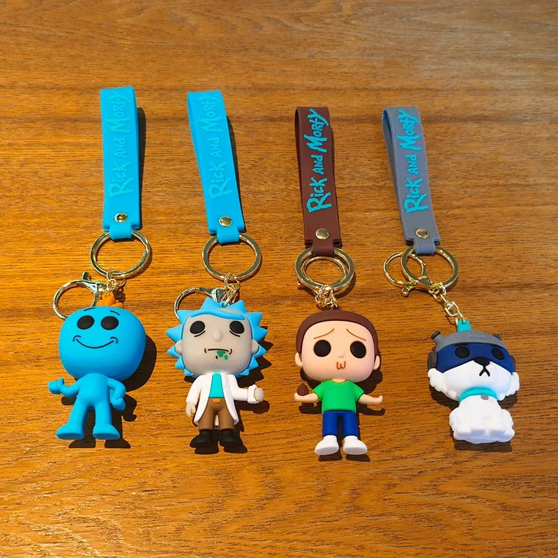 Rick and Morty - Character Keychains