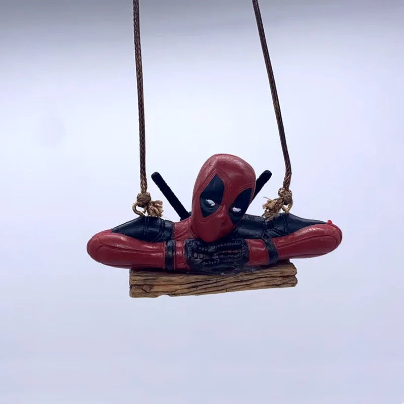 Deadpool Car Hanging Ornament Collection – Funny Dashboard Decorations (8 Variants)
