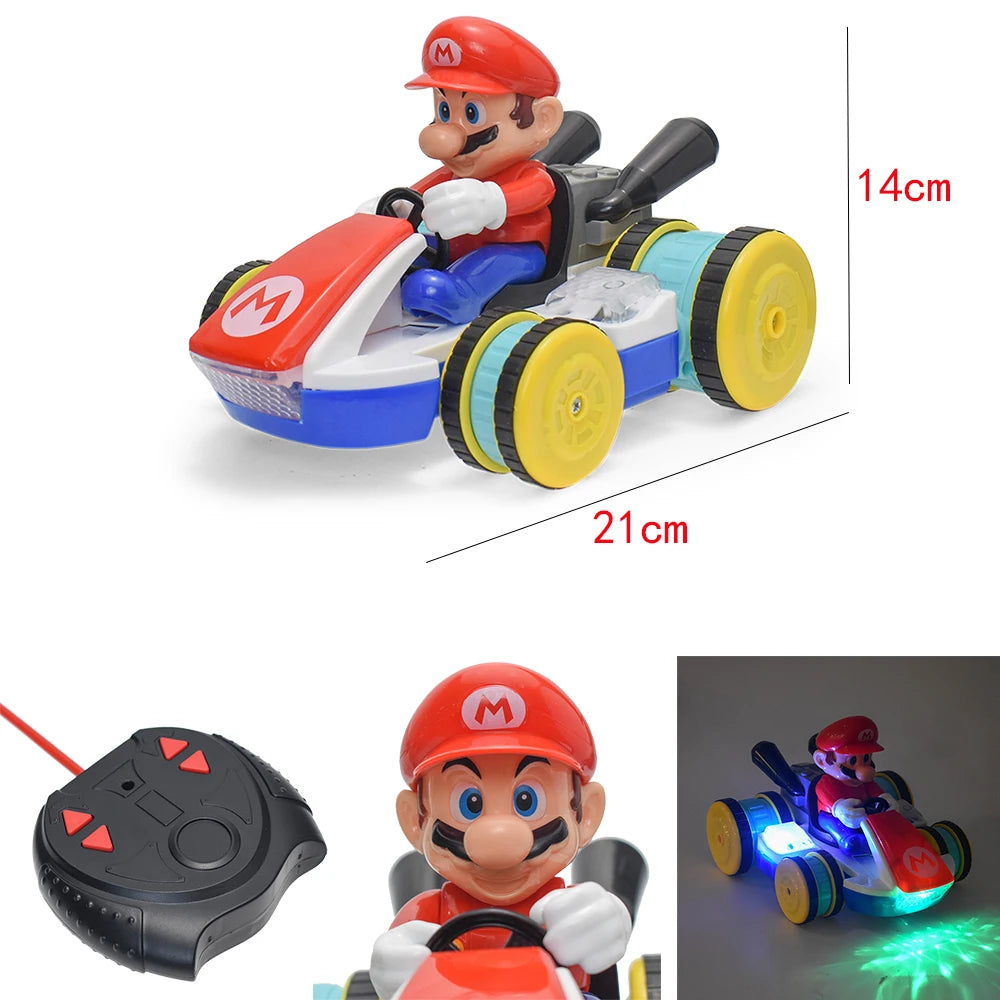 Mario Kart RC Cars – Remote Control Toy with Lights