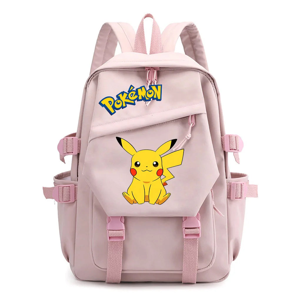 Pokémon Multi-Pocket Backpack – Large Capacity School & Travel Bag