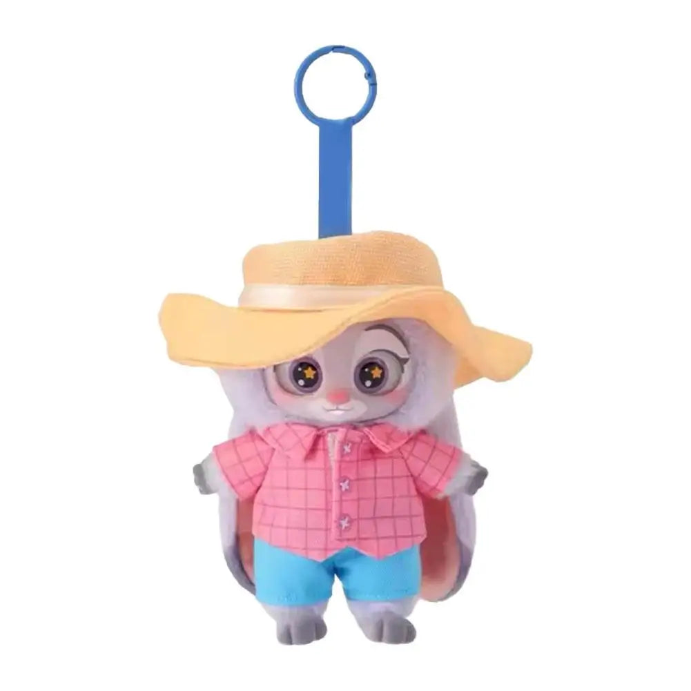 Zootopia Plush Character Keychains – Mini Plush Bag Charms
