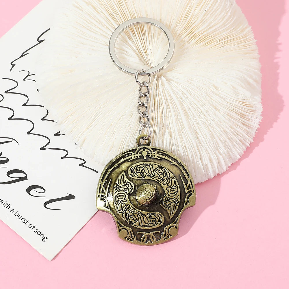 Dota 2 - Immortal Champion Shield Keychain