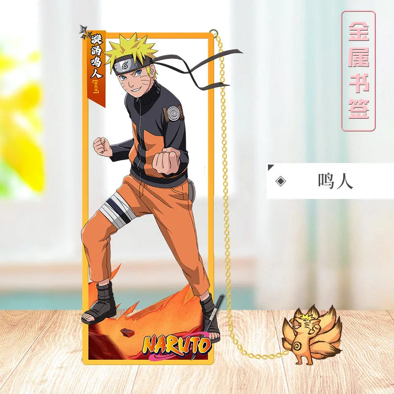 Naruto Metal Character Bookmarks – 9x4cm