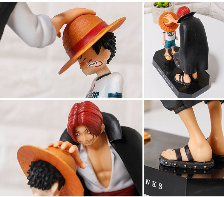 One Piece - Luffy and Shanks Figurine