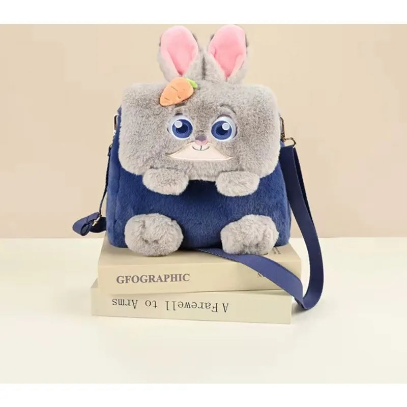 Zootopia Plush Backpack / Crossbody Bag