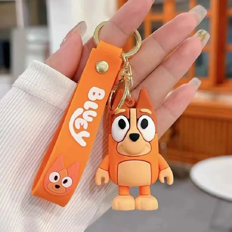 Bluey Character Keychains – 6 Variants