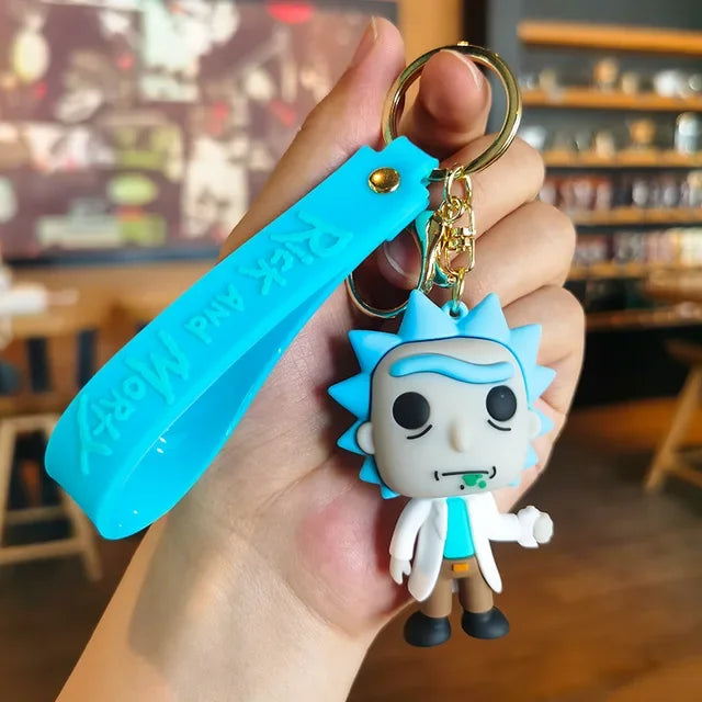 Rick and Morty - Character Keychains