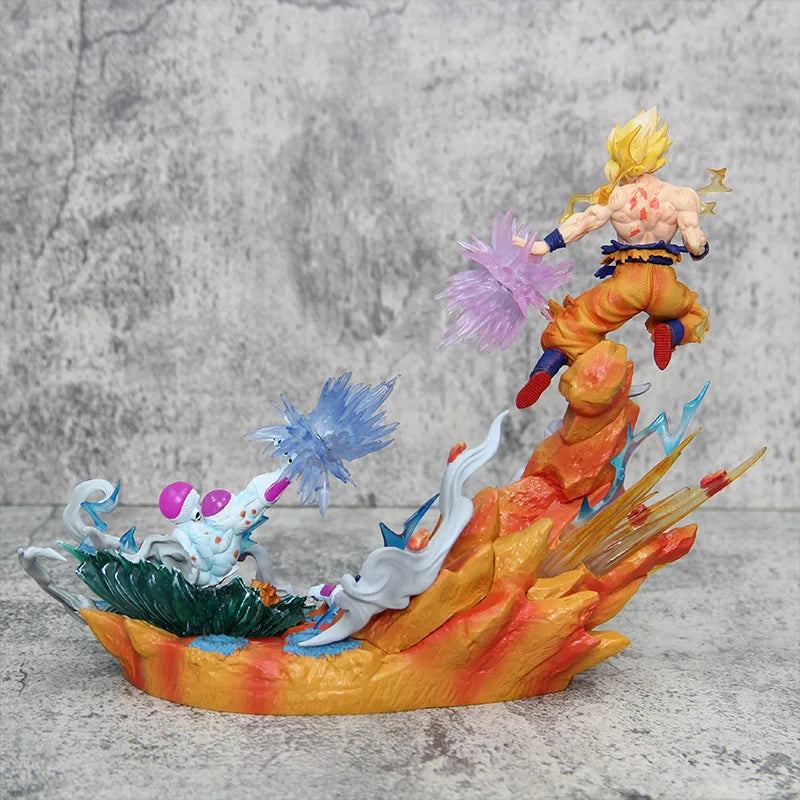 Super Saiyan Goku vs Frieza LED Battle Diorama Figure – 25cm
