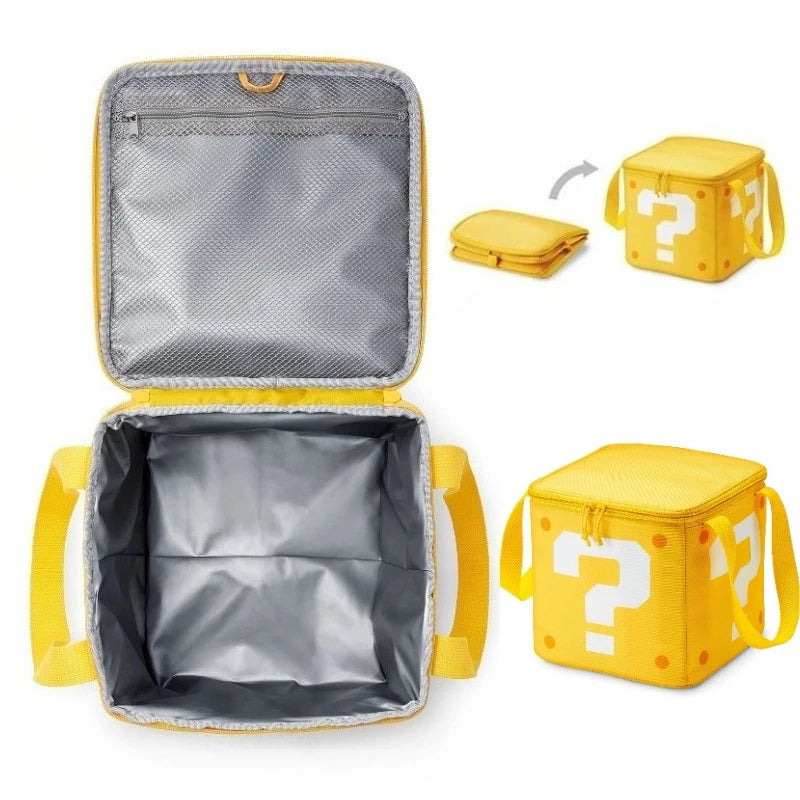 Super Mario – Question Mark Insulated Lunch Bag  (22cm)