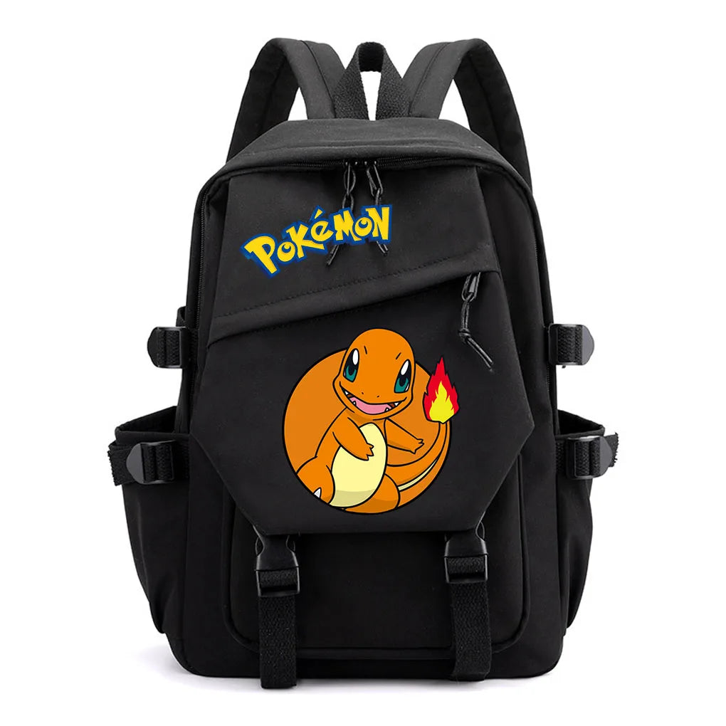 Pokémon Multi-Pocket Backpack – Large Capacity School & Travel Bag