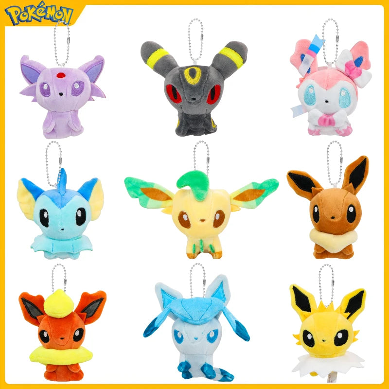 Pokémon Plush Keychain Dolls – Eeveelutions & Glow-in-the-Dark Ghost Types