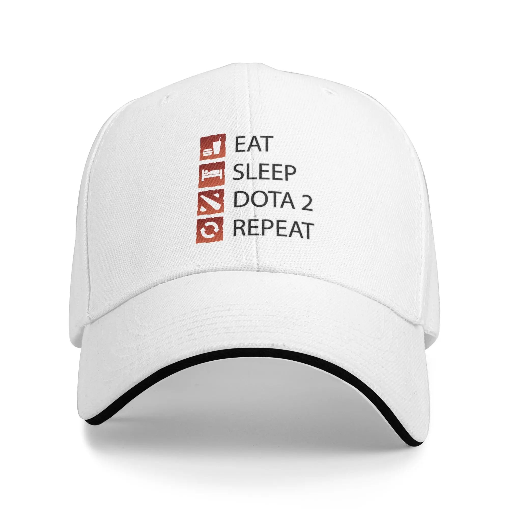 Eat Sleep Dota 2 Repeat Cap – Gamer Hat
