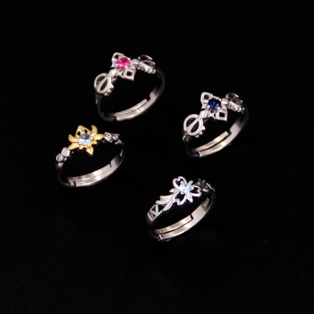 Genshin Impact Character Rings – Anime Jewelry Collection