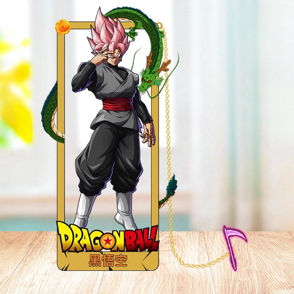 Dragon Ball Z 3D Metal Bookmarks – Anime Character Collection