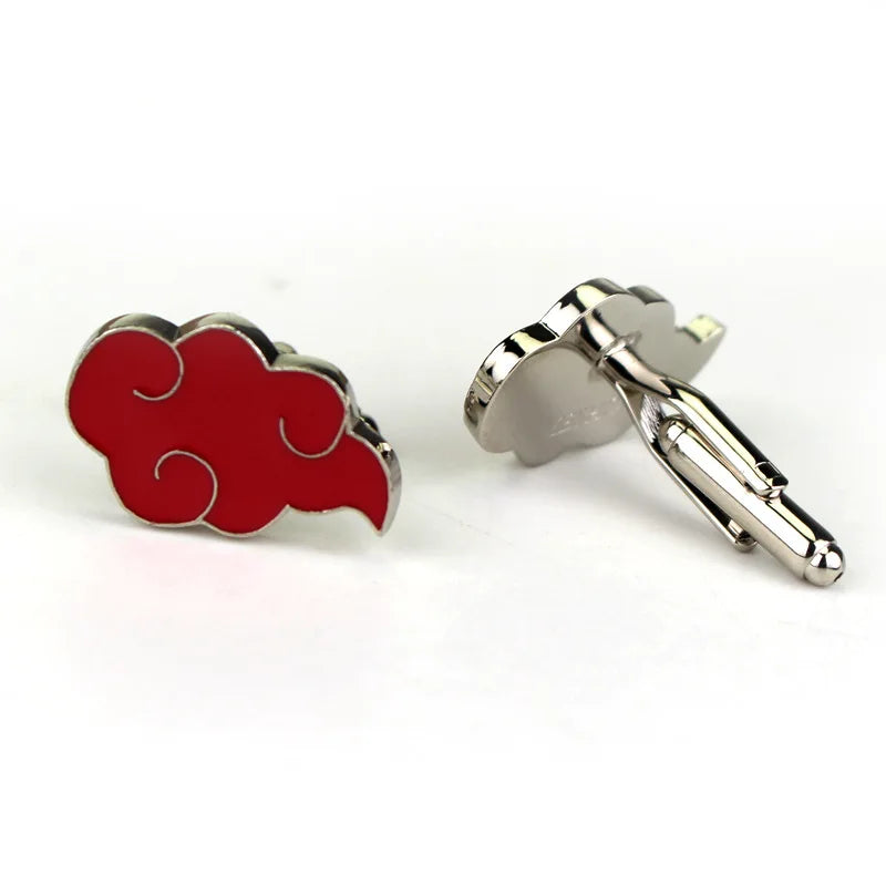 Akatsuki Cloud Metal Cufflinks