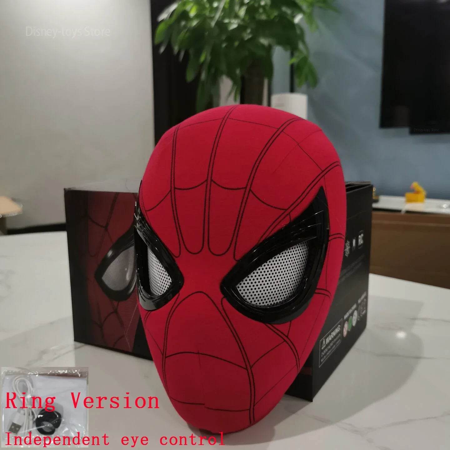Miles Morales Spider-Verse Blinking Eye Mask
