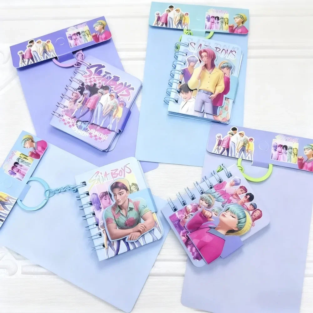 Saja Boys Mini Notebooks (4PCS Set)