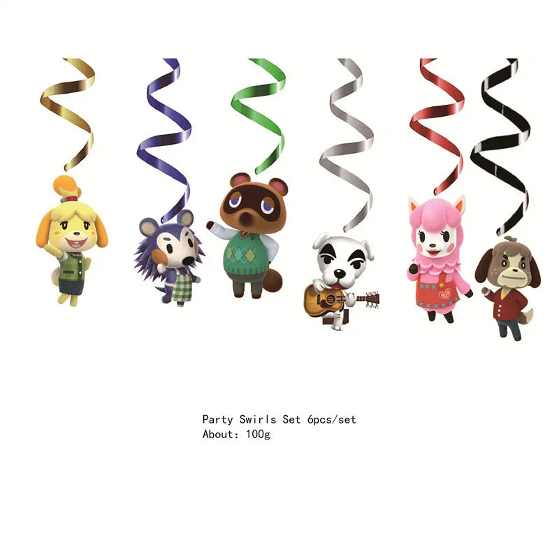 Animal Crossing - Birthday Themed Party Supplies