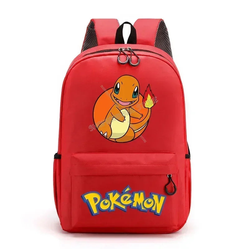 Pokémon Character Backpack – Pikachu, Squirtle, Charmander, Bulbasaur, Charizard & Jigglypuff Designs