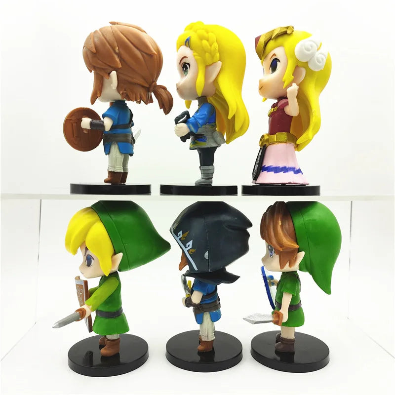 The Legend of Zelda - 10cm 6 Pcs/Se Zelda Figures