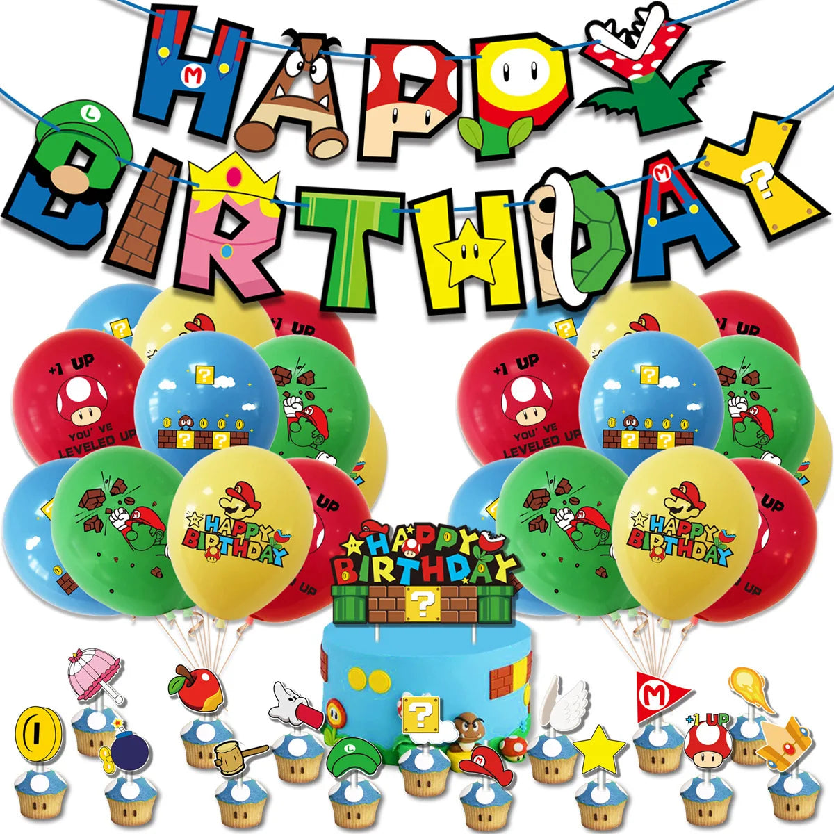 Super Mario™ Birthday Party Supplies