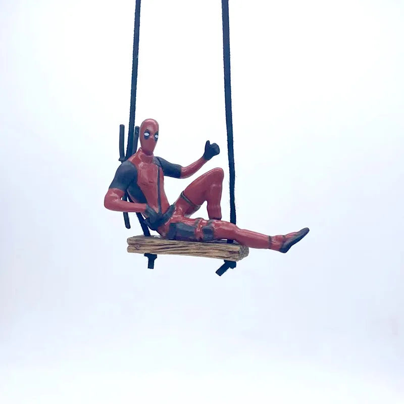 Deadpool Car Hanging Ornament Collection – Funny Dashboard Decorations (8 Variants)