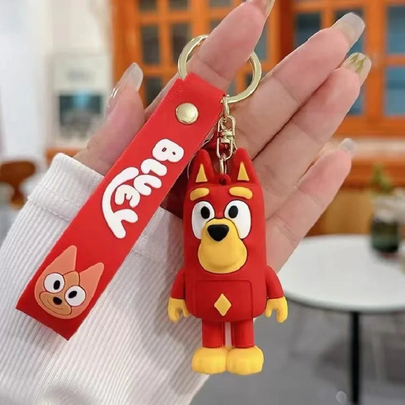 Bluey Character Keychains – 6 Variants