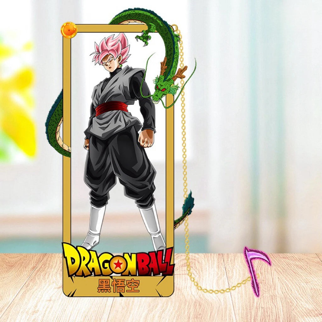 Dragon Ball Z 3D Metal Bookmarks – Anime Character Collection