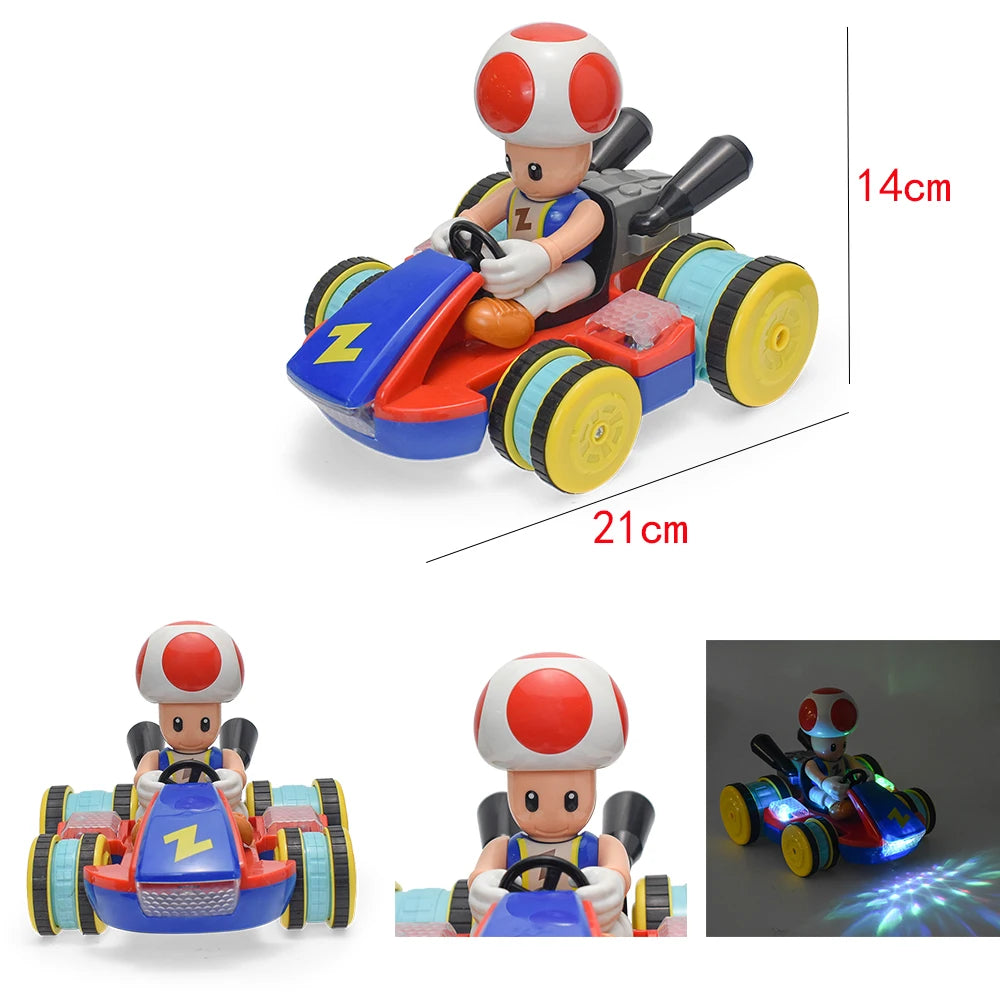 Mario Kart RC Cars – Remote Control Toy with Lights