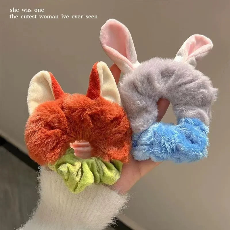 Zootopia Plush Hair Scrunchies