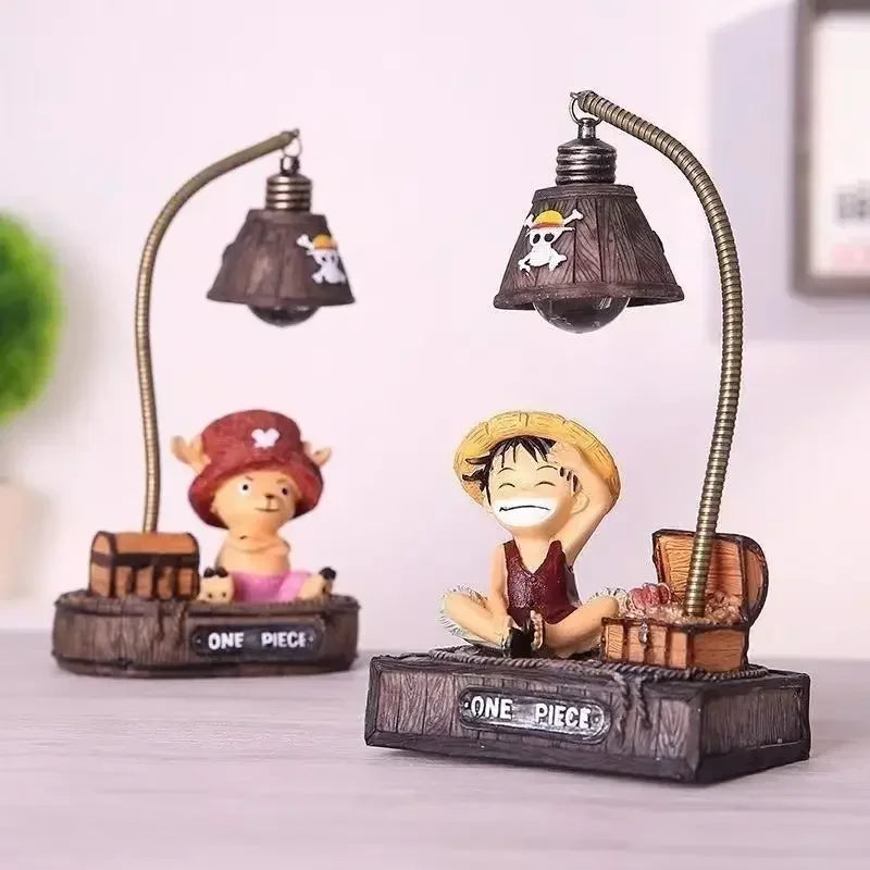 One Piece - Luffy and Chopper Miniature Lamps