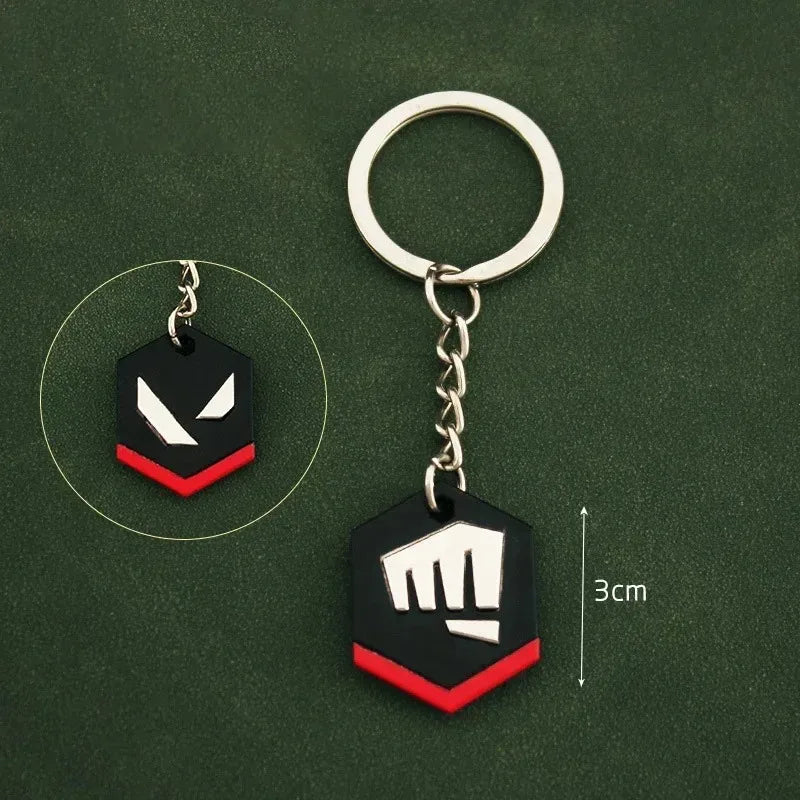 Valorant - Fist Badge Keychain