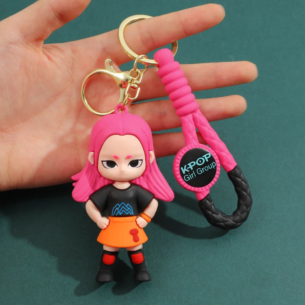 K-POP Demon Hunters Keychain – Anime-Inspired Collectible Charm